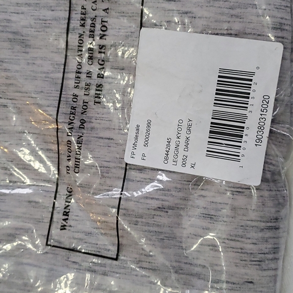 Free People Kyoto Legging Dark Silver MSRP $128 - Picture 5 of 6